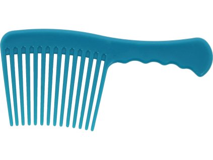 Hrebeň plastový na hrivu Soft Hippotonic, turquoise
