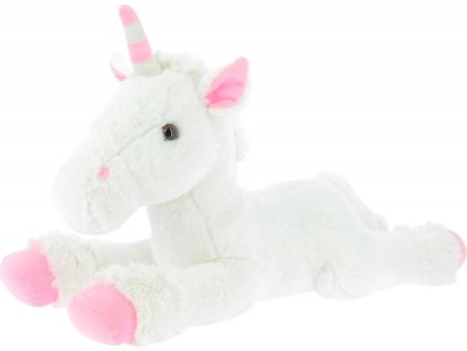 Jednorožec plyšový Licorne Equi-Kids, malý, white/pink