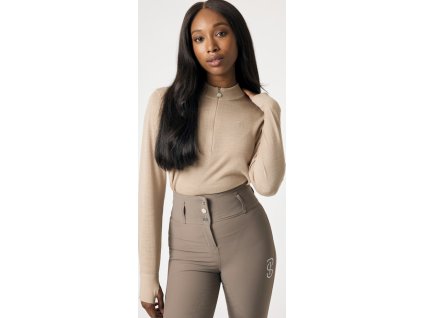 Tričko Erin Equimerino PS of Sweden, dámske, latte