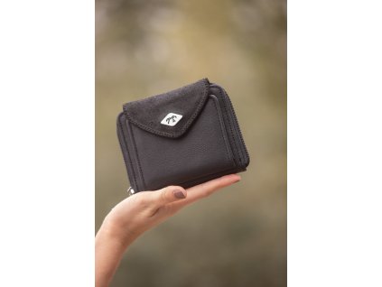 Peňaženka Clémence Penelope, čierna