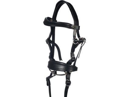 Uzdečka pre Hobby Horse Basic HKM, čierna