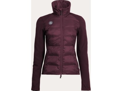 Bunda Everyday Hybrid UHIP, dámska, fig burgundy