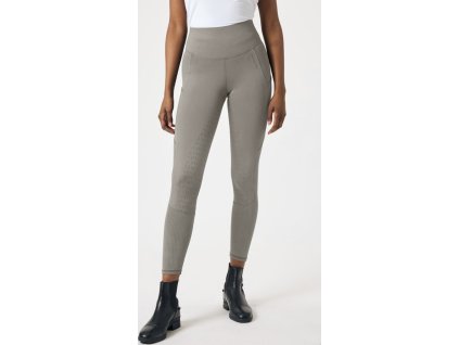 Legíny jazdecké Leslie PS of Sweden, s gripom, dámske, foggy rock