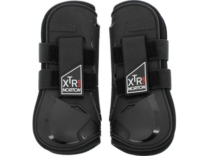 Gamaše predné XTR Flex Velcro Norton, pár, čierne