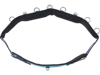 Obrušník lonžovací Norton, syntetický, turquoise/navy/light blue