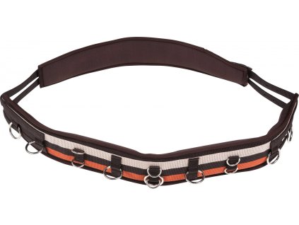 Obrušník lonžovací Norton, syntetický, rust/brown/beige