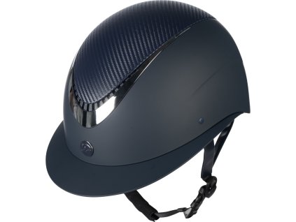 Prilba jazdecká Alarion HKM, navy/silver