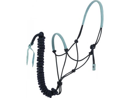 Set povrazovej ohlávky s vodíkom Suède Norton, navy/blue