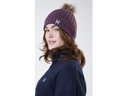 Čiapka pletená Aura Horseware, dámska, celestial purple