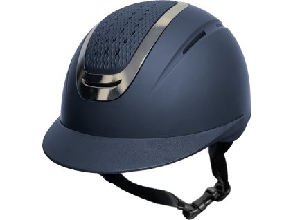 Prilba jazdecká Sydney City HKM, navy/silver