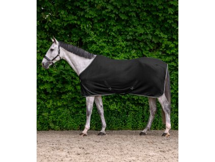 Deka odpocovacia Economic Cross Waldhausen, čierna