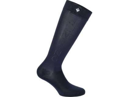 Podkolienky Jeanne jumping Equithème, pár, navy blue