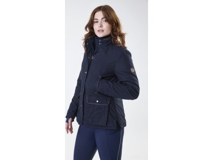 Bunda nepremokavá Newmarket Horseware, dámska, core navy