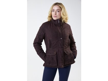 Bunda nepremokavá Newmarket Horseware, dámska, hw brown