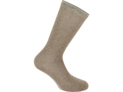 Podkolienky Kamilla Equithème, pár, taupe