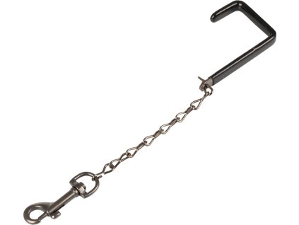 Reťaz s karabínou na zavesenie Equestro, silver