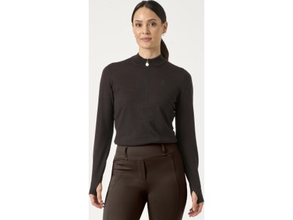 Tričko Erin Equimerino PS of Sweden, dámske, java noir