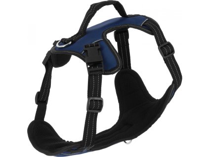 Postroj pre psov Simba Riding World, navy