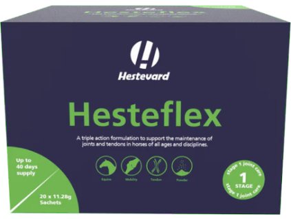 Kĺbová výživa pre kone Veterinary Hesteflex Hestevard, koncentrovaná, 60 vreciek