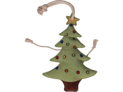 Hračka pre kone Christmas tree  HKM, green