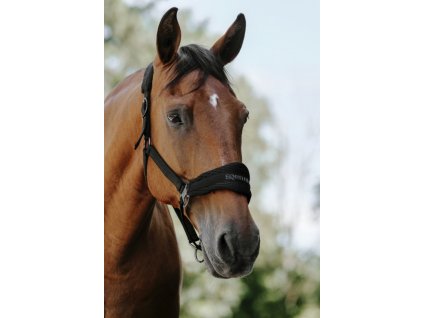 Ohlávka nylonová 3D Mesh Equithème, čierna