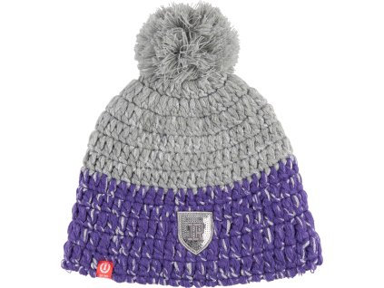 Čepice Headlines 2.0  Imperial Riding, grey melange/royal purple