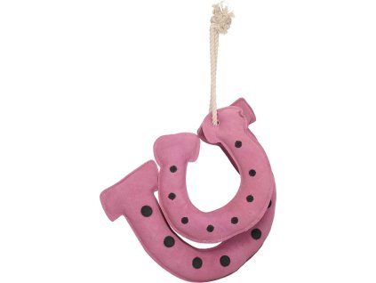 Hračka pro koně Horseshoes Imperial Riding, classy pink