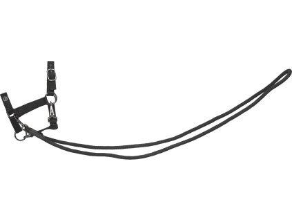 Ohlávka pre Hobby Horse Free Spirit Imprerial Riding, čierna