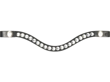 Čelenka pre Hobby Horse Free Spirit Imperial Riding, black/crystal