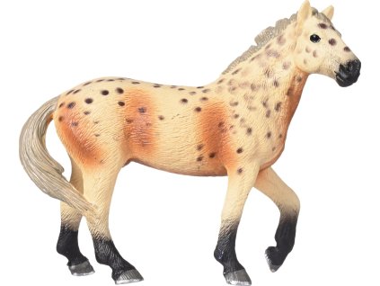 Figúrka kôň Magic Imperial Riding, dots beige/orange