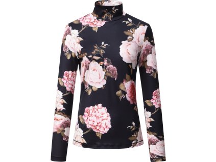 Tričko s rolákom Flora Imperial Riding, dámske, flower print