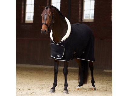 Deka odpocovacia Essential Imperial Riding, čierna