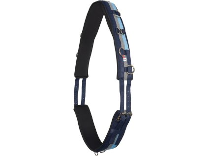 Obrušník lonžovací Deluxe Imperial Riding, blue/navy/silver