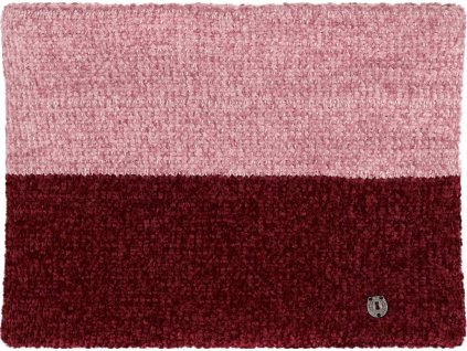 Nákrčník Frosty Fuzz Imperial Riding, dark rosy