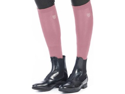 Podkolienky Bamboo Equestrian Stockholm, pár, pink