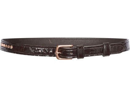 Opasok Olania Sparkle Imperial Riding, dámsky, brown/rose metal