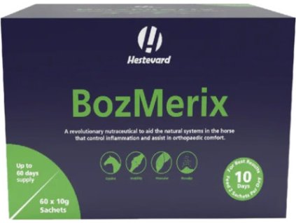 Doplnok pre kone Veterinary Bozmerix Hestevard, 20x10 g