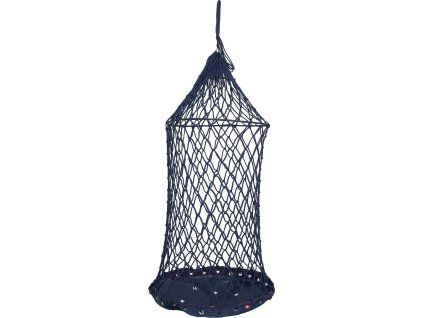 Sieť na seno Bottom Up Imperial Riding, 110 cm, oká 6x6 cm, navy