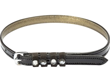 Remienky k šporniam Pardouz Imperial Riding, pár, black lack/metallic