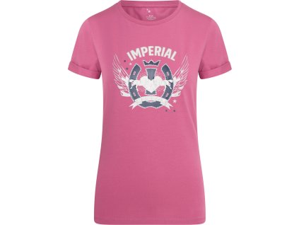 Tričko Glow Imperial Riding, violet rose