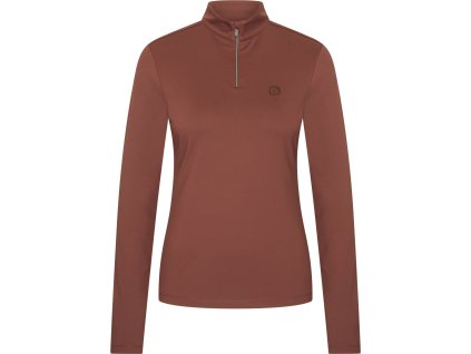 Tričko Amy Imperial Riding, s dlhým rukávom, dámske, bronze