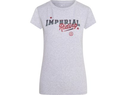 Tričko Classy Imperial Riding, grey melange