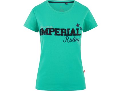 Tričko Fancy 2 Imperial Riding, dámske, jade green