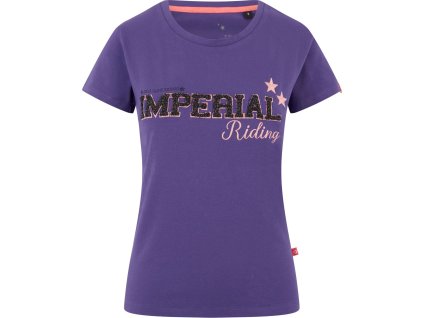 Tričko Fancy 2 Imperial Riding, dámske, royal purple