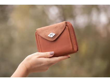 Peňaženka Clémence Penelope, cognac