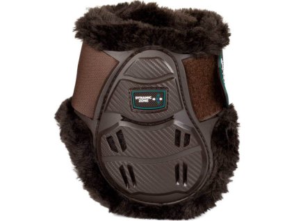 Gamaše zadné Skeleton Dynamic Zone Acavallo, s barančekom, pár, tmavohnedé