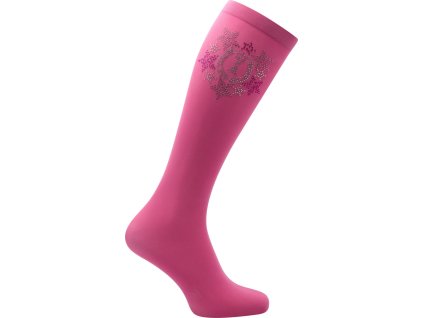 Podkolienky Glitzy Imperial Riding, pár, violet rose