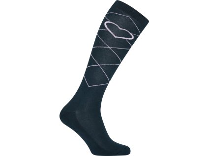 Podkolienky Heart Imperial Riding, pár, forest green