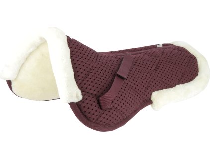 Beránek pod sedlo Pro Air Equithème, burgundy
