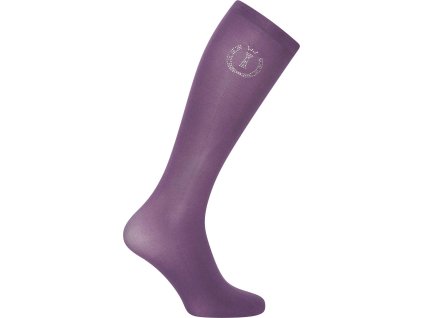 Podkolienky Sparkle Imperial Riding, pár, blackberry